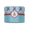 Airplane Theme 8" Drum Lampshade - FRONT (Fabric)