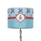 Airplane Theme 8" Drum Lampshade - ON STAND (Fabric)