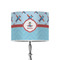 Airplane Theme 8" Drum Lampshade - ON STAND (Poly Film)