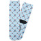 Airplane Theme Adult Crew Socks - Single Pair - Front and Back