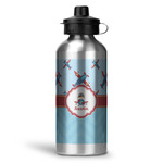Airplane Theme Water Bottles - 20 oz - Aluminum (Personalized)
