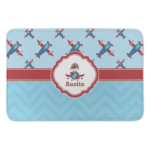 Custom Airplane Theme Anti-Fatigue Kitchen Mat (Personalized)