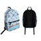 Airplane Theme Backpack front and back - Apvl