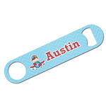 Airplane Theme Bar Bottle Opener w/ Name or Text