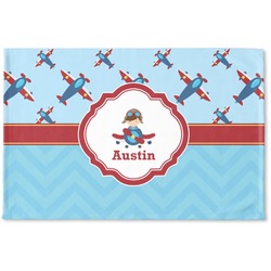 Airplane Theme Woven Mat (Personalized)