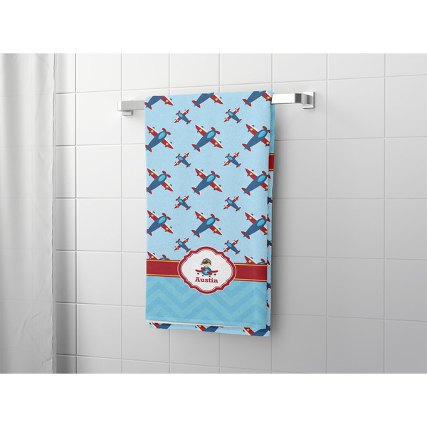 Airplane Theme Bath Towel - LIFESTYLE