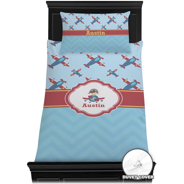 Airplane Theme Bedding Set (Twin) - Duvet