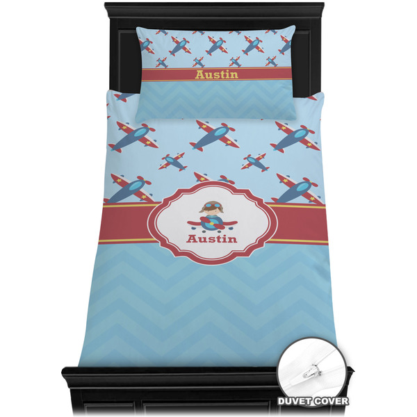 Airplane Theme Bedding Set (TwinXL) - Duvet