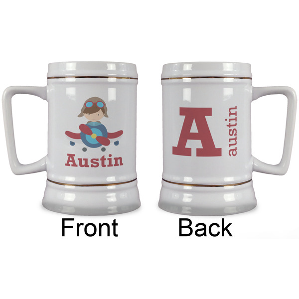 Airplane Theme Beer Stein - Approval