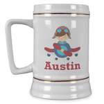 Airplane Theme Beer Stein (Personalized)
