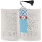 Airplane Theme Bookmark with tassel - In book