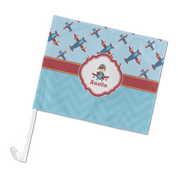 Airplane Theme Car Flag (Personalized)