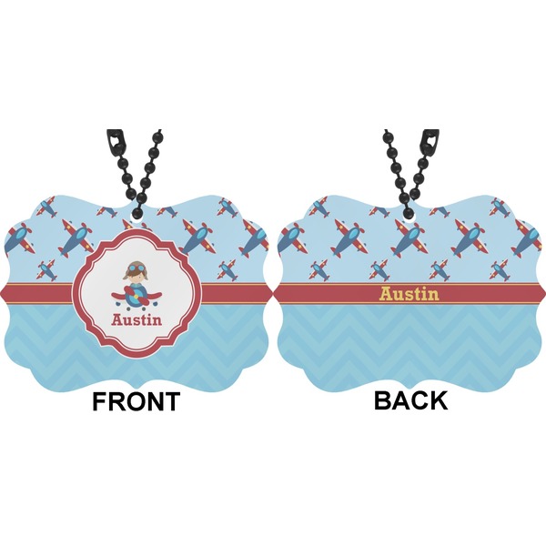 Airplane Theme Car Ornament (Approval)