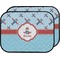 Airplane Theme Car Floor Mats (Back Seat) (Personalized)