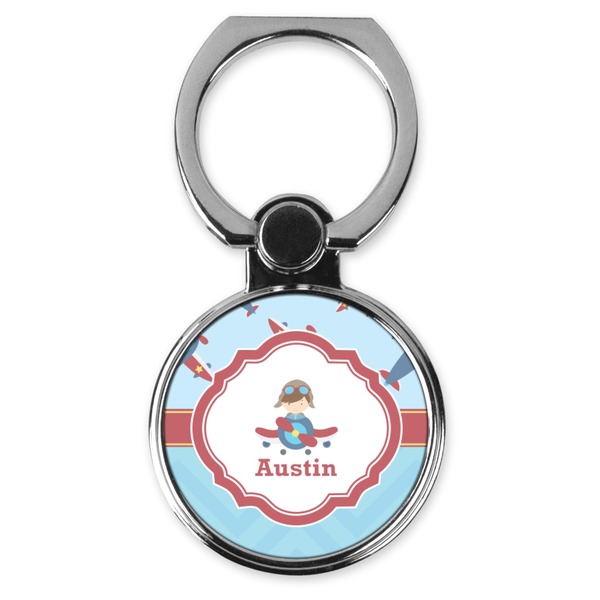 Custom Airplane Theme Cell Phone Ring Stand & Holder (Personalized)
