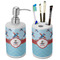 Airplane Theme Ceramic Bathroom Accessories Set (Personalized)