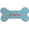 Airplane Theme Ceramic Dog Ornament - Front w/ Name or Text