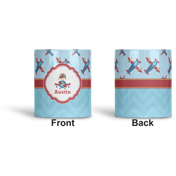 Airplane Theme Ceramic Pen Holder - Apvl