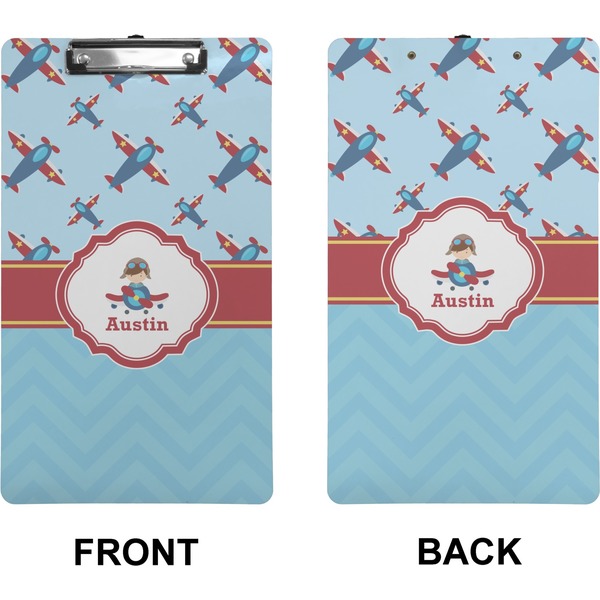 Airplane Theme Clipboard (Legal) (Front + Back)