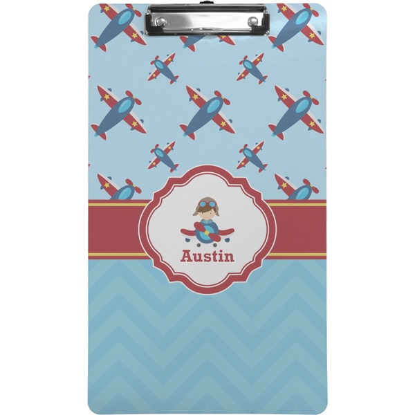 Custom Airplane Theme Clipboard (Legal Size) (Personalized)