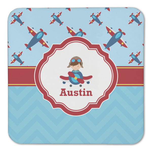 Airplane Theme Coaster Set - FRONT (one)