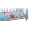 Airplane Theme Crib 45 degree angle - Fitted Sheet