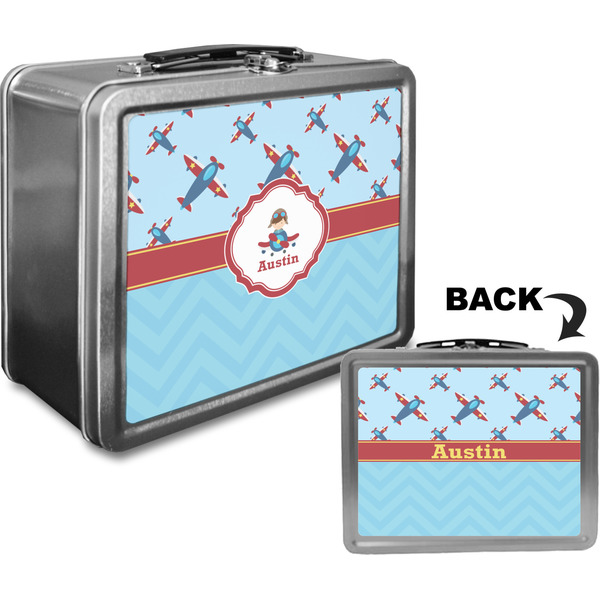 Airplane Theme Custom Lunch Box / Tin Approval