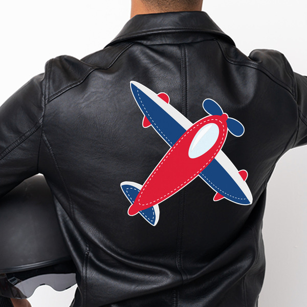 Airplane Theme Custom Shape Iron On Patches - XXXL - APPROVAL