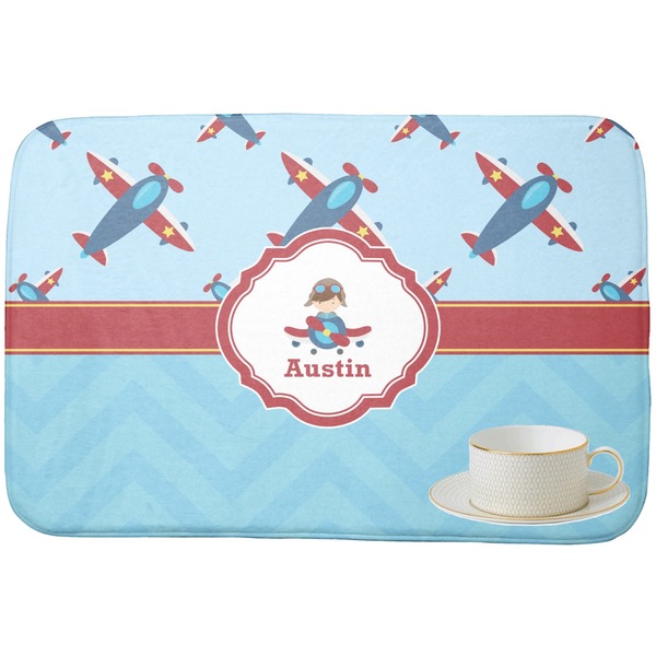 Airplane Theme Dish Drying Mat