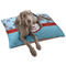 Airplane Theme Dog Bed - Large LIFESTYLE