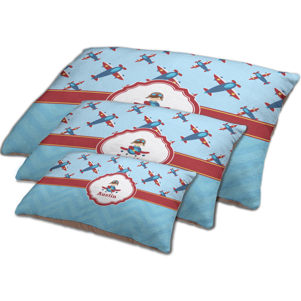 Airplane Theme Dog Beds - MAIN (sm, med, lrg)