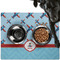 Airplane Theme Dog Food Mat - Large w/ Name or Text
