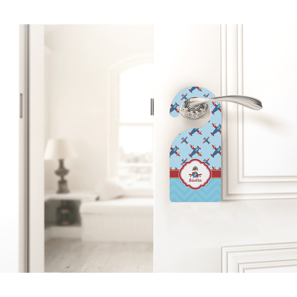 Airplane Theme Door Hanger - LIFESTYLE