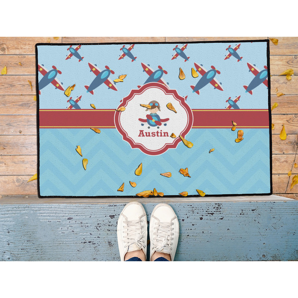 Airplane Theme Door Mat - LIFESTYLE (Med)