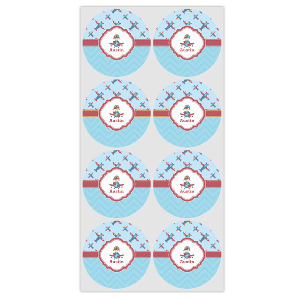 Airplane Theme Drink Topper - Medium - Set of 12