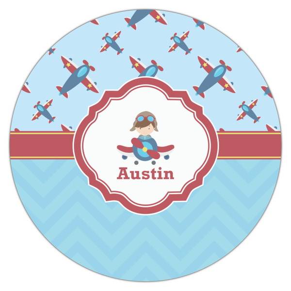 Airplane Theme Drink Topper - Medium - Single