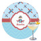 Airplane Theme Drink Topper - XLarge - Single with Drink
