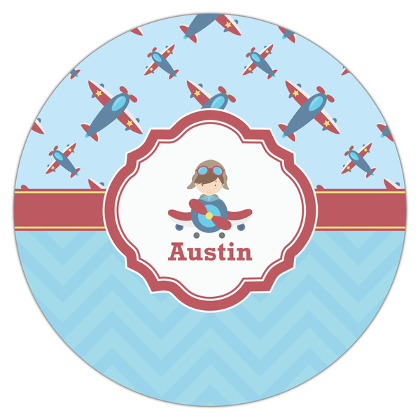 Airplane Theme Drink Topper - XLarge - Single