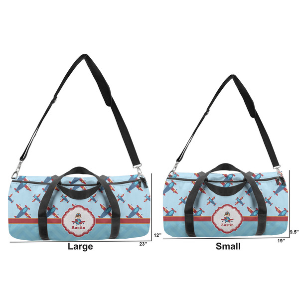 Airplane Theme Duffle Bag Small and Large