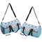 Airplane Theme Duffle bag large front and back sides