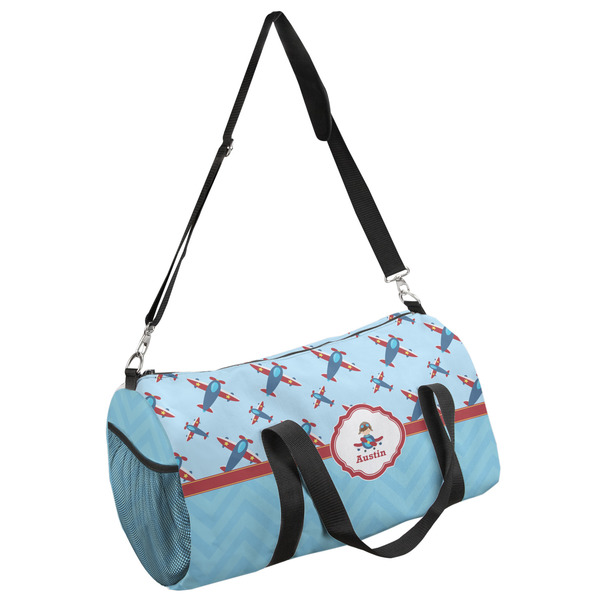 Custom Airplane Theme Duffel Bag - Large (Personalized)