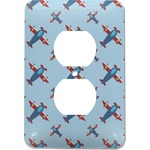 Airplane Theme Electric Outlet Plate