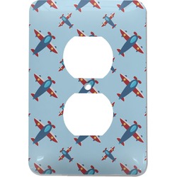Airplane Theme Electric Outlet Plate
