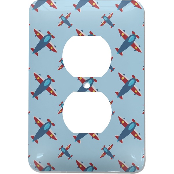 Custom Airplane Theme Electric Outlet Plate