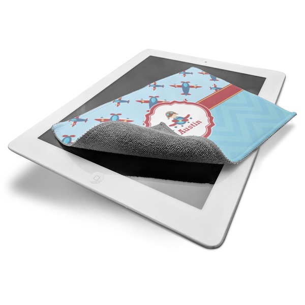 Airplane Theme Electronic Screen Wipe - iPad