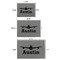 Airplane Theme Engraved Gift Boxes - All 3 Sizes