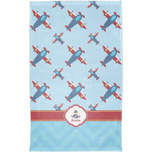 Airplane Theme Finger Tip Towel - Full View