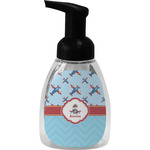Airplane Theme Foam Soap Bottle - Black (Personalized)