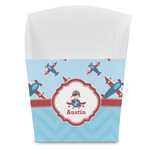 Airplane Theme French Fry Favor Boxes (Personalized)
