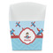 Airplane Theme French Fry Favor Box - Front View